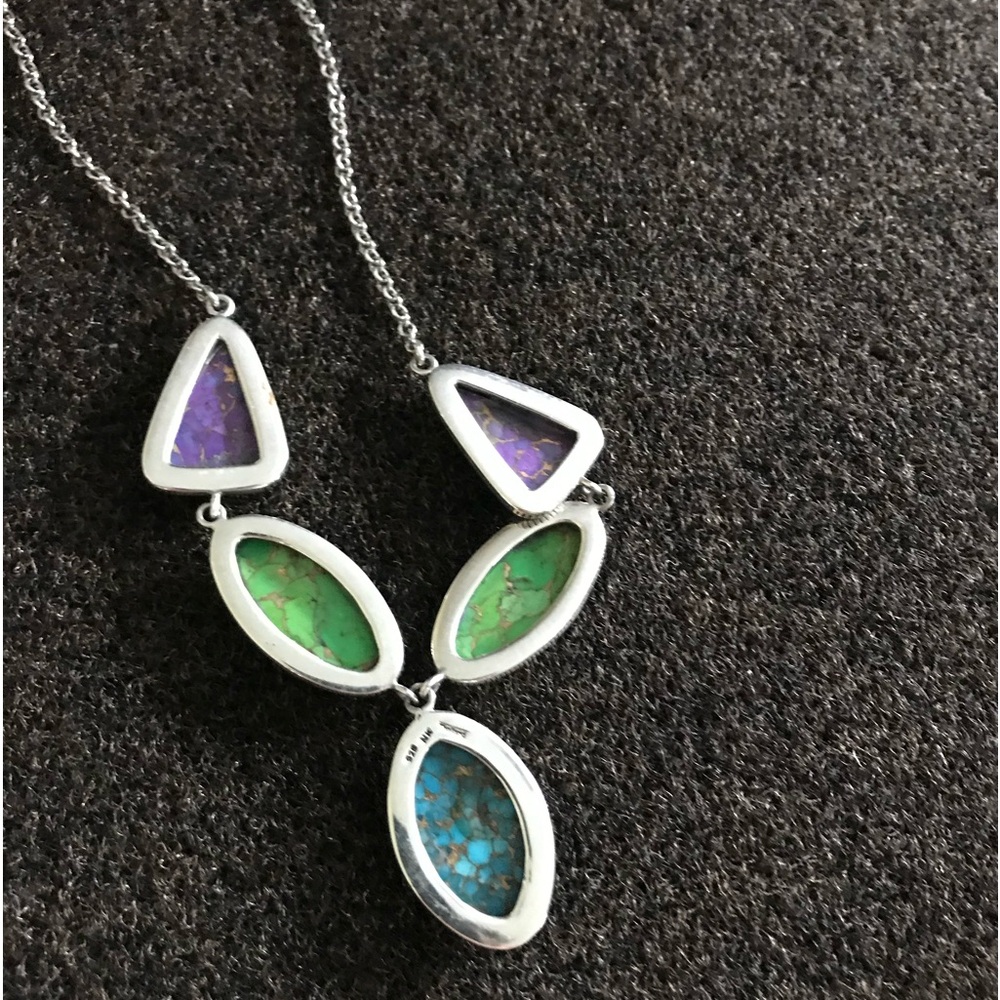 Multi-Colored Turquoise Necklace. - image 2